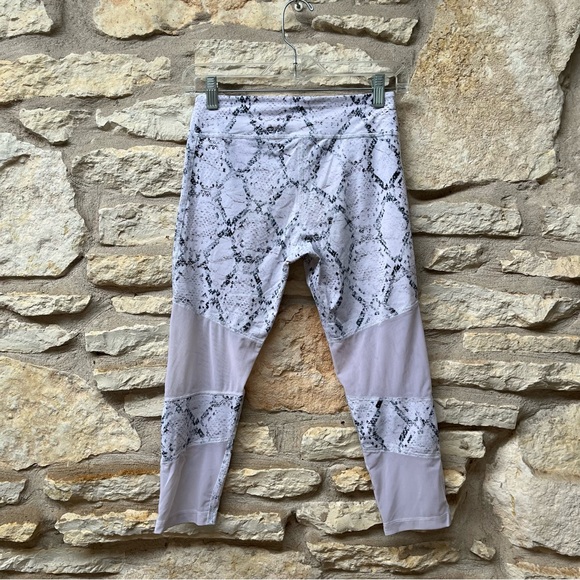 Varley Aileen python snake print legging tights mesh - Picture 4 of 8